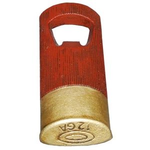 Cast Iron Shotgun Shell - Bullet Bottle Opener - R